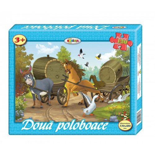 Puzzle Două poloboace 120ps.