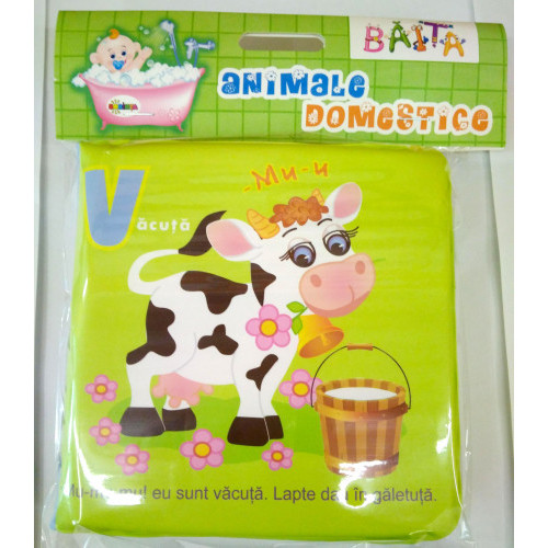 Carte pentru baie - Animale domestice