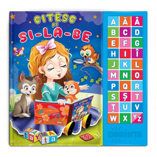 Carte cu sunete. Citesc pe silabe