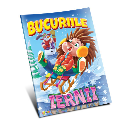 Marea carte de colorat. Bucuriile iernii