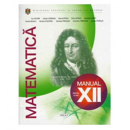 Matematică. Manual cl.12