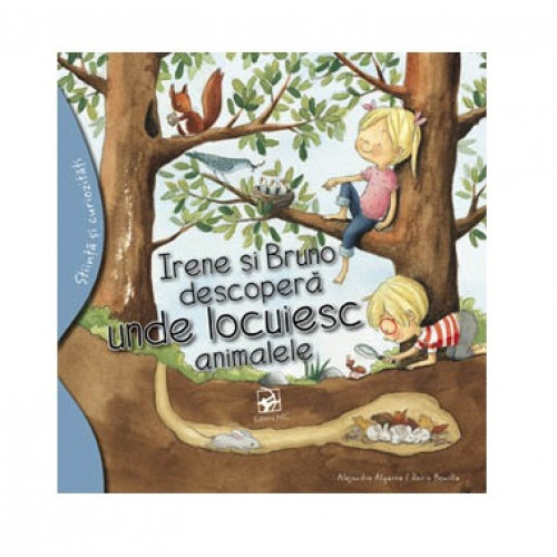 Irene și Bruno descoperă unde locuiesc animalele