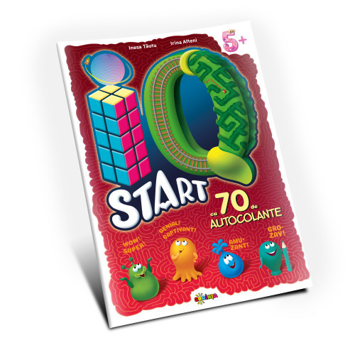 Marea carte. IQ start 5+ (70 autocolante)