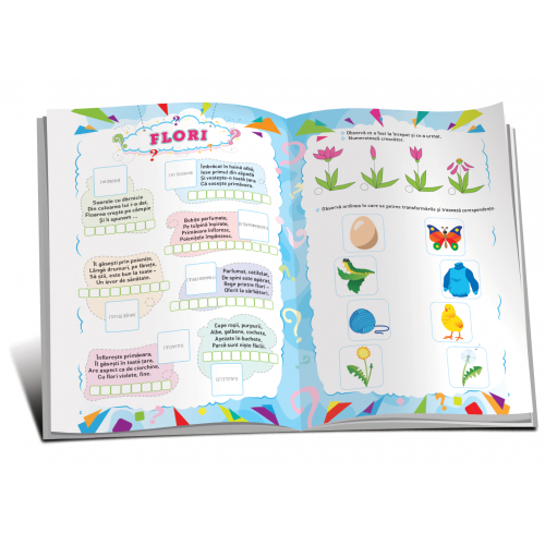 Marea carte. Ghicitori cu autocolante 5+