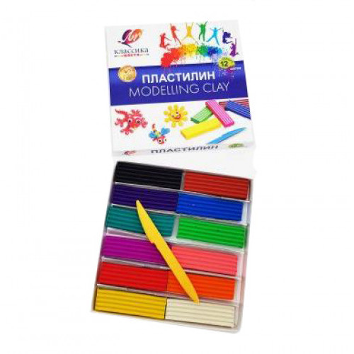 Plastilină Luci - 12 culori