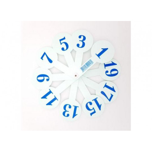 Evantai Cifre 1-20 set