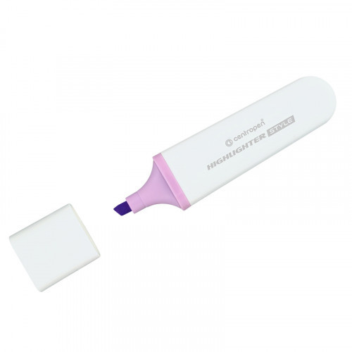 Marker evidențiator Centropen-Style. Violet Pastelat