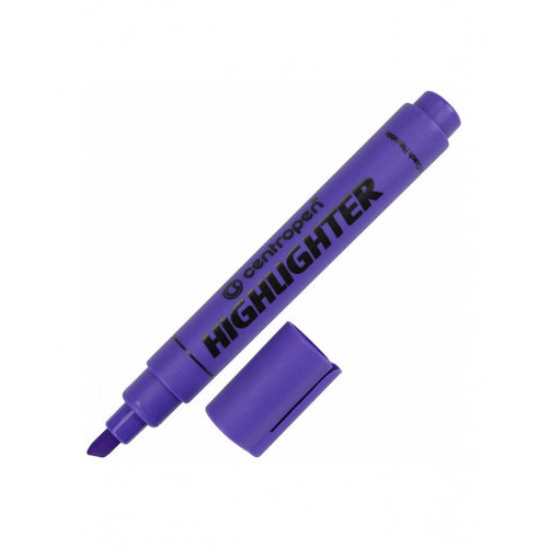 Marker evidențiator Centropen. Violet