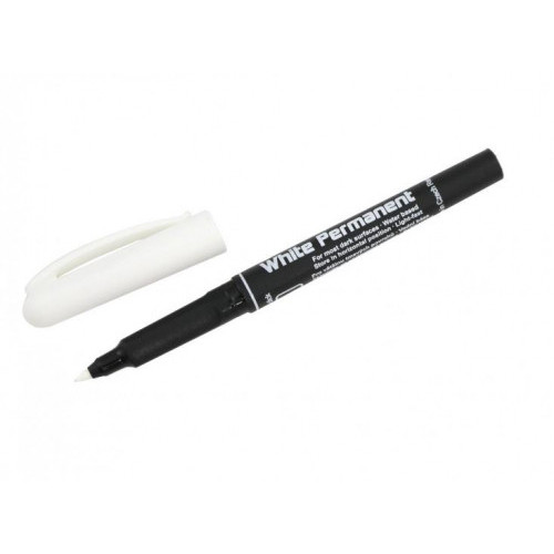 Marker permanent Centropen. Alb