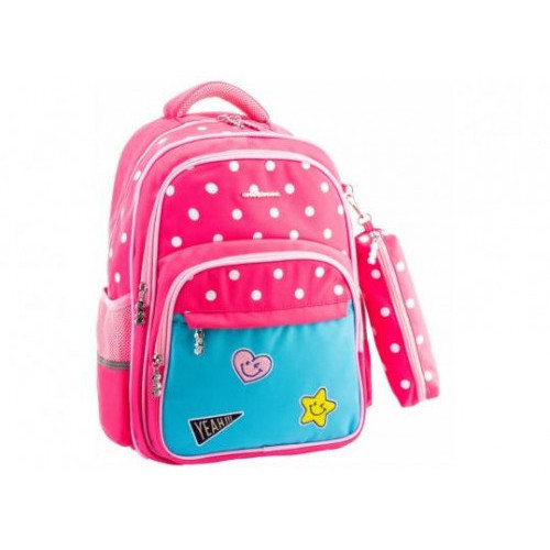 Ghiozdan ortopedic Roz-Buline(+penar)(130-145cm)