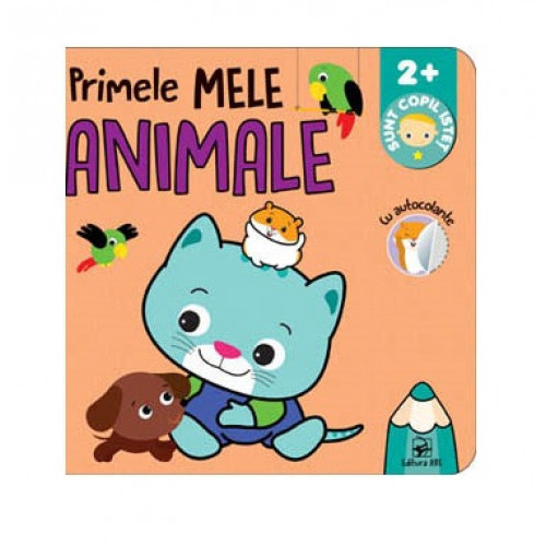 Primele mele animale 2+ (cu autocolante)