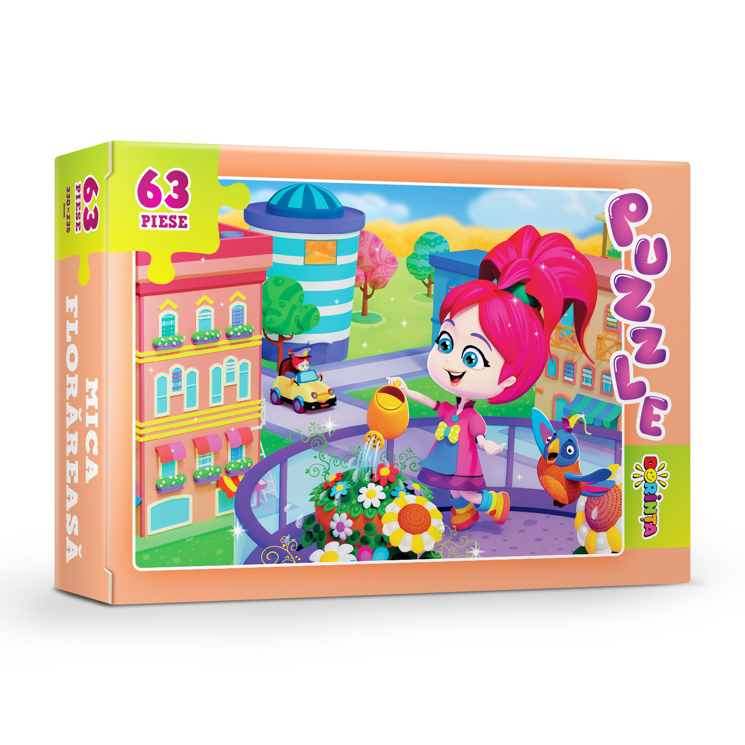 Puzzle 63ps. Mica florareasă