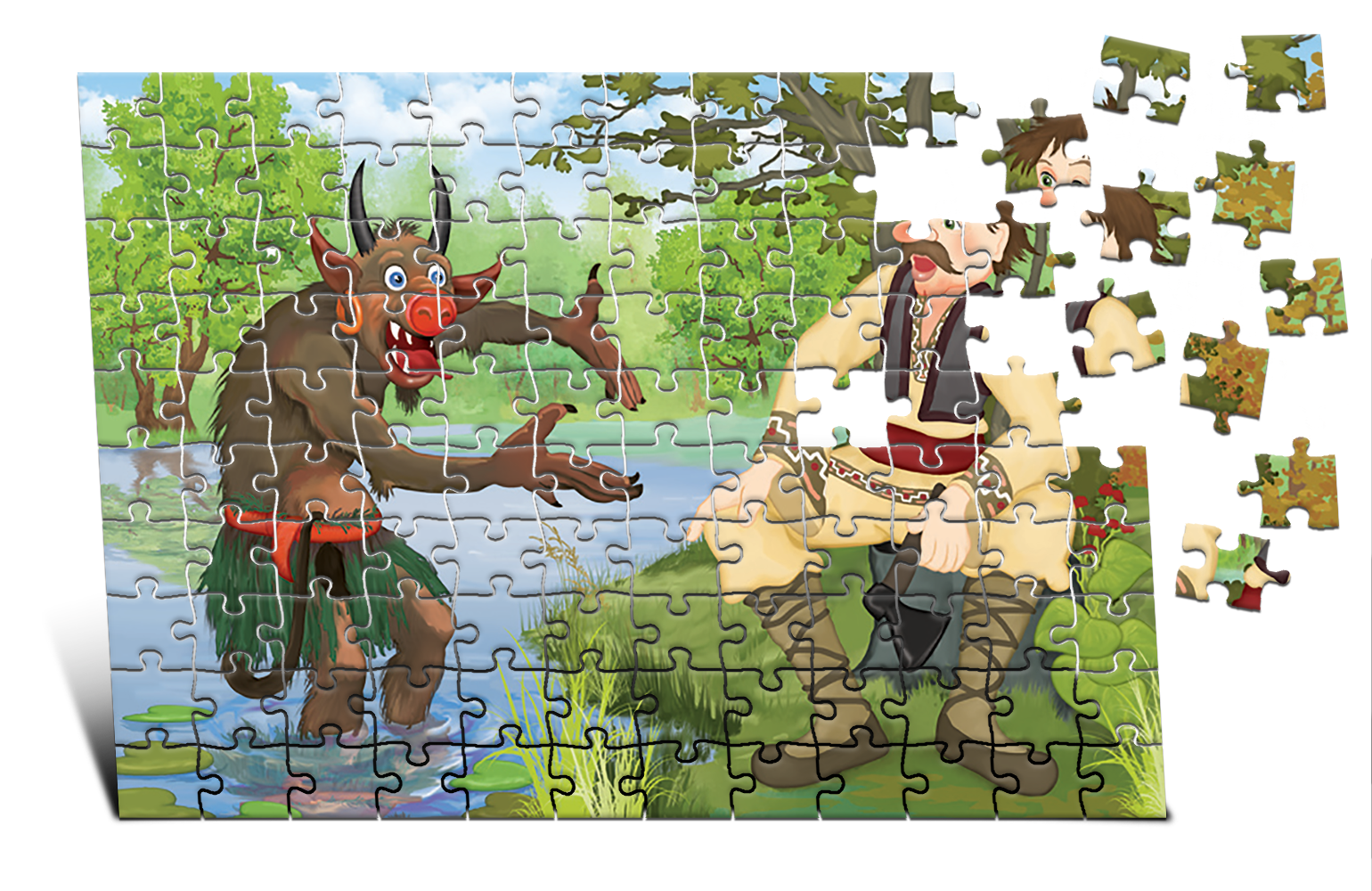 Puzzle Danilă Prepeleac 120ps.