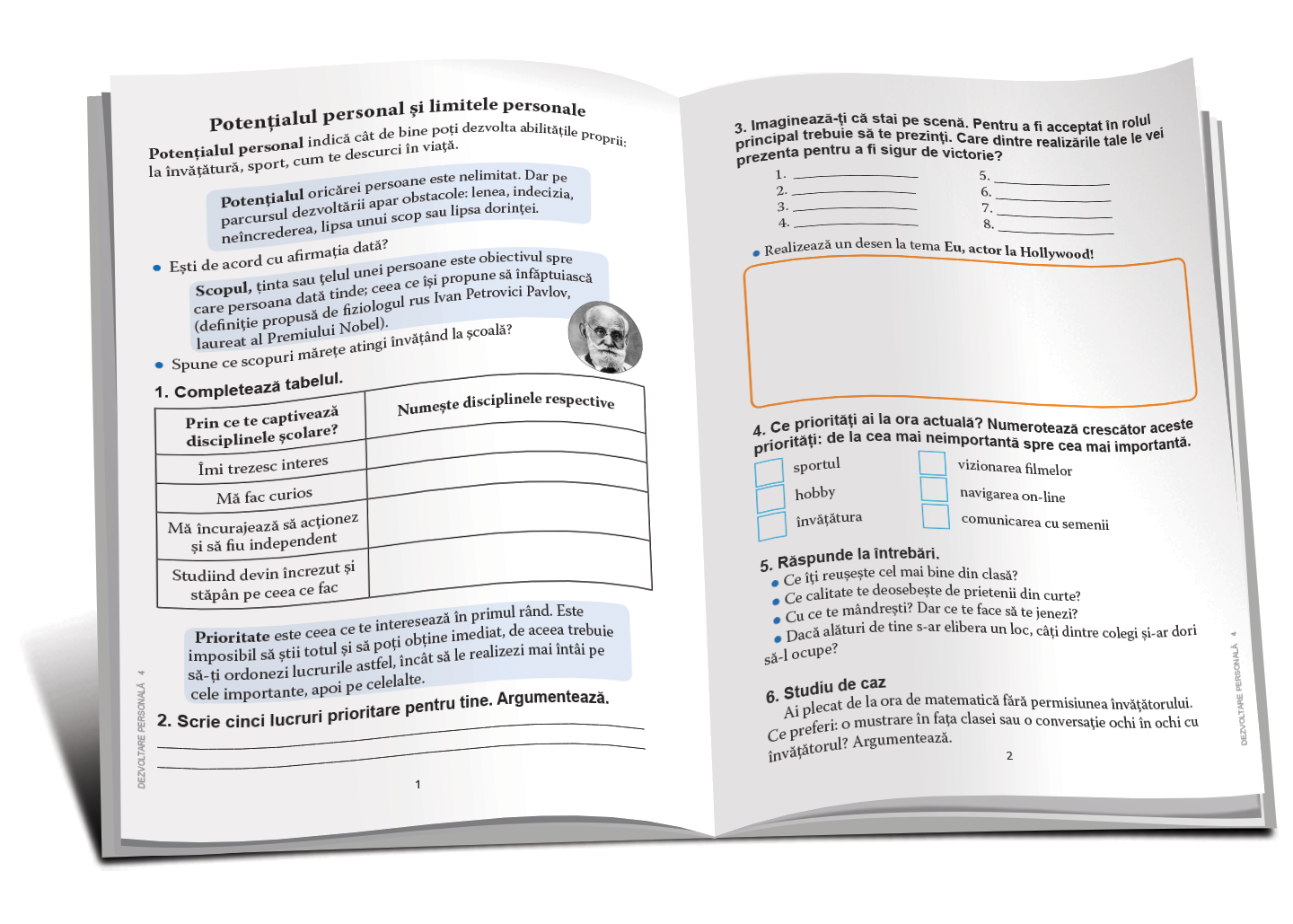Dezvoltare personală cl.4