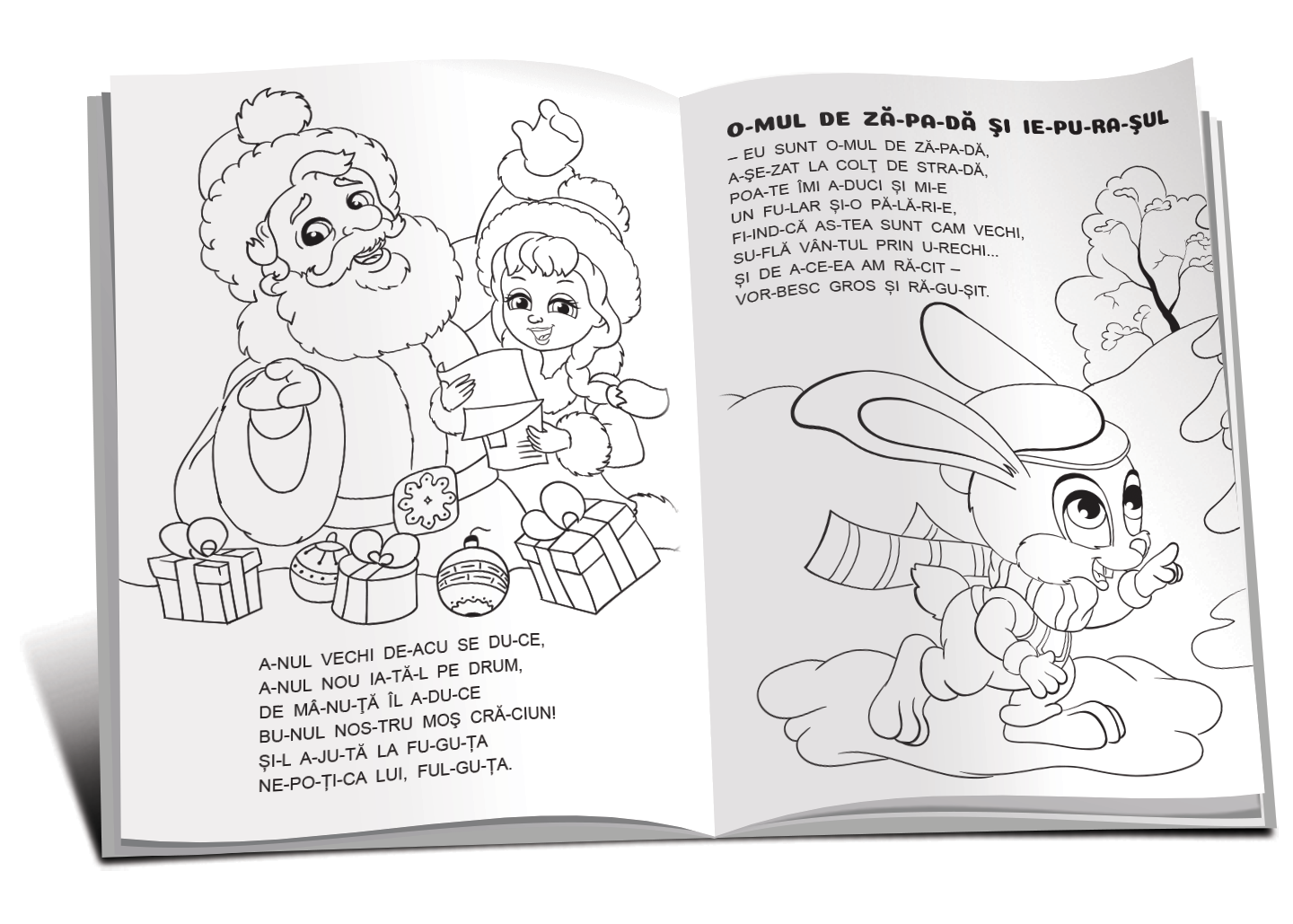 Marea carte de colorat. Surprize de la Moș Crăciun