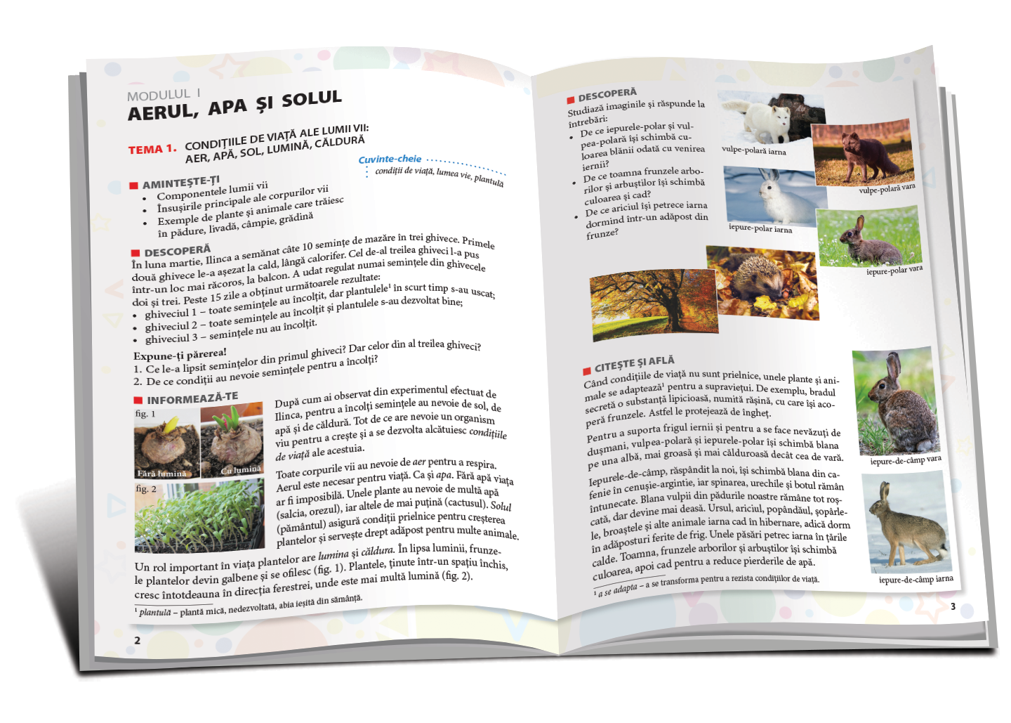 Științe clasa a 3-a Manual lucrativ (patrea 1)