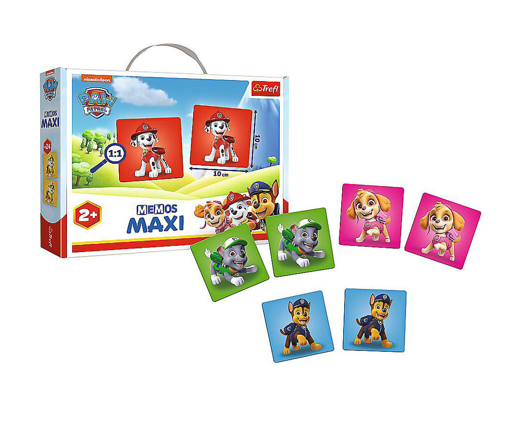 Joc de masa. Memos Maxi Paw Patrol