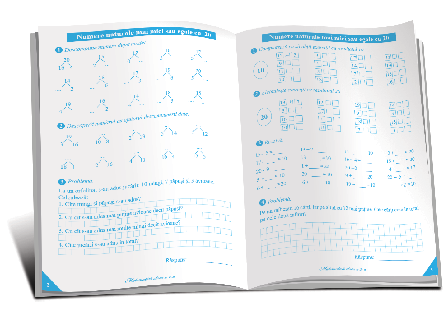 Fișe Matematică cl.2
