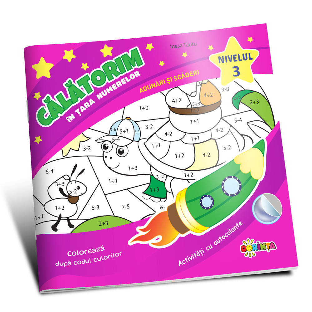 Călătorim în țara numerelor. Adunări și scăderi. Nivelul 3