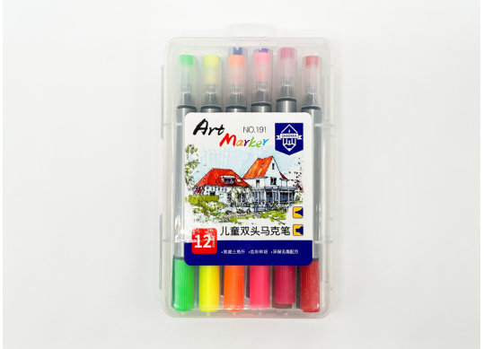 Carioci 12 culori (2 parti) Art Marker