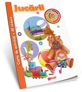 Activități+stickere - Jucarii