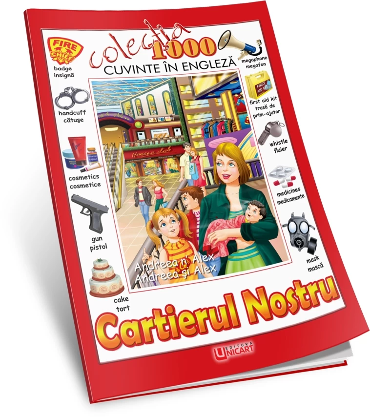 Colecția 1000 de cuvinte în engleză - Cartierul nostru