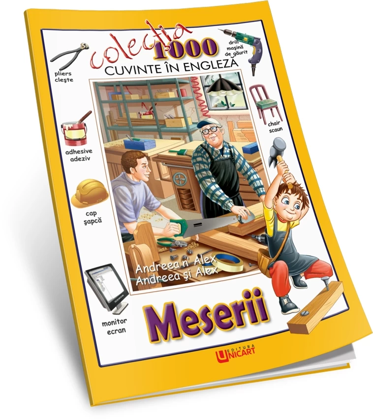 Colecția 1000 de cuvinte în engleză - Meserii
