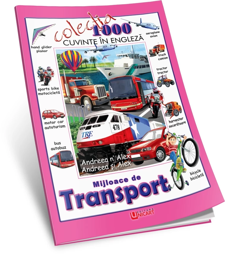 Colecția 1000 de cuvinte în engleză - Mijloace de transport