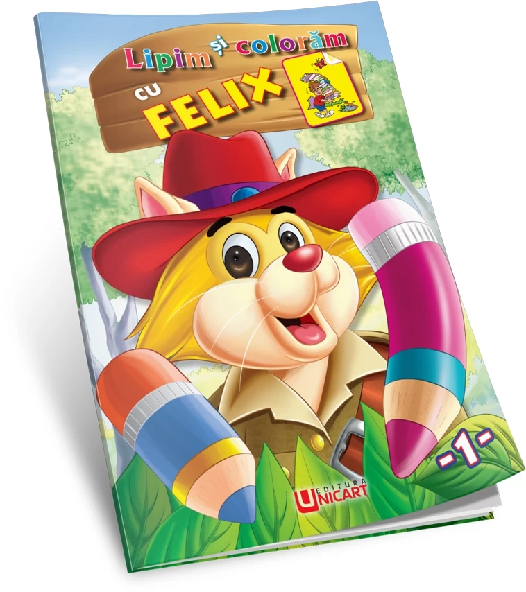 Lipim și colorăm - Felix