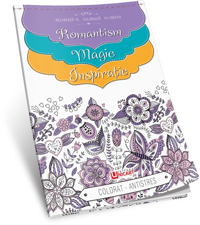 Antistres (adulți) - Carte de colorat