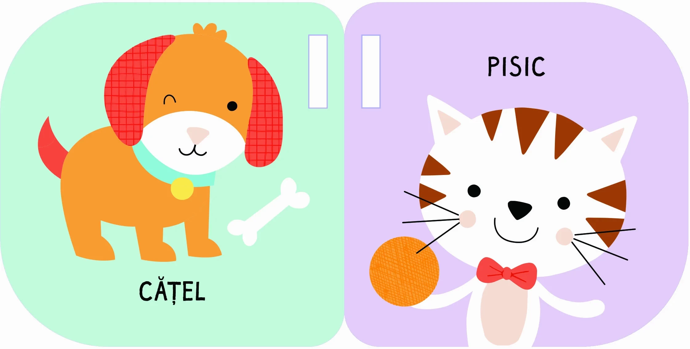 Puii de animale. Cărticica mea pentru cărucior.