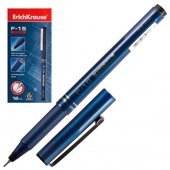 Pix Fineliner ErichKrause®  F-15, ink color:  negru
