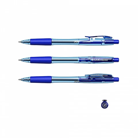 Pix retractabil ErichKrause®  JOY® Original, Ultra Glide Technology, albastru