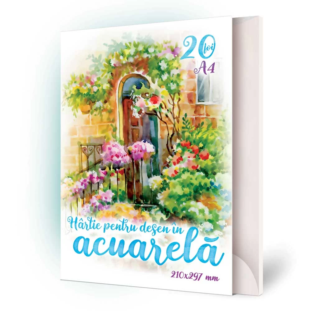 Mapă pentru desen A4 (acuarela/20foi)