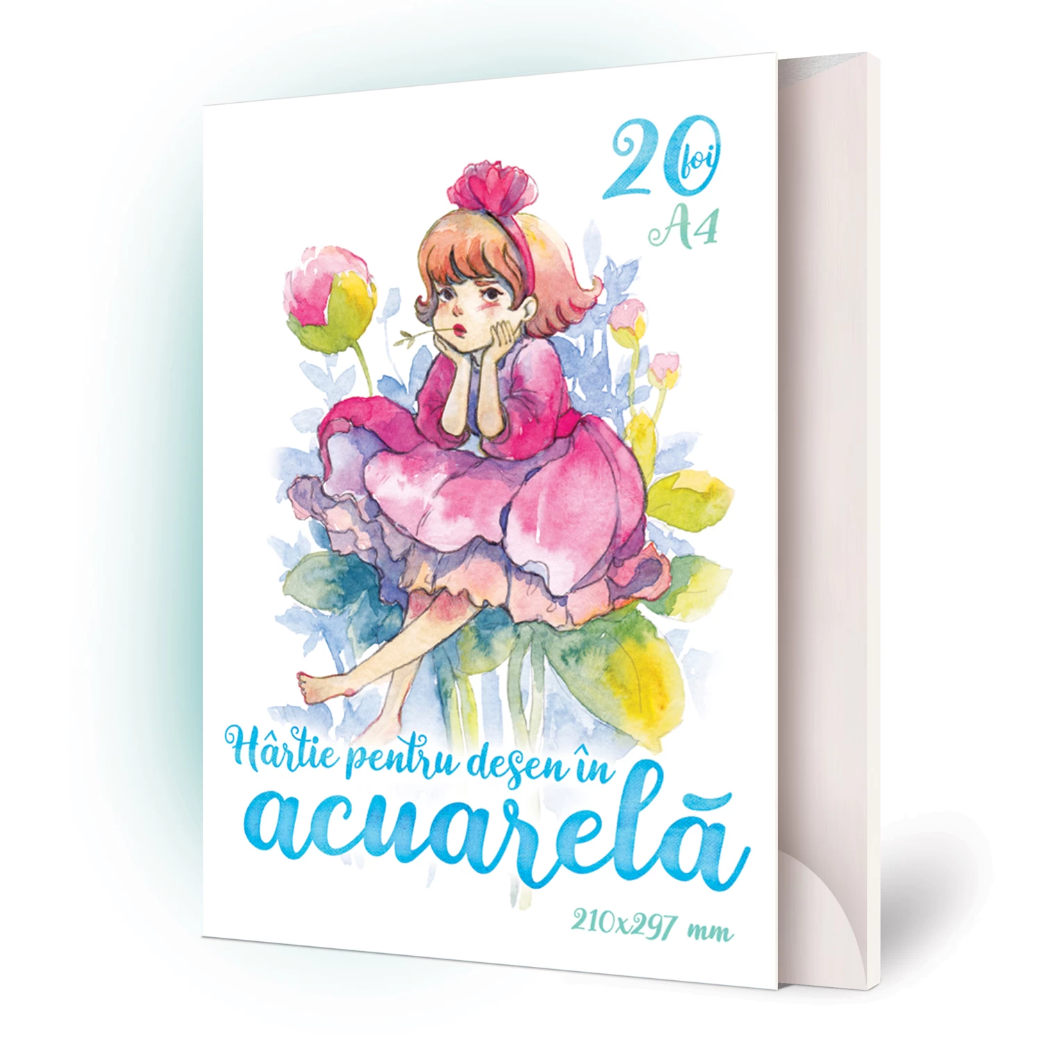 Mapă pentru desen A4 (acuarela/20foi)