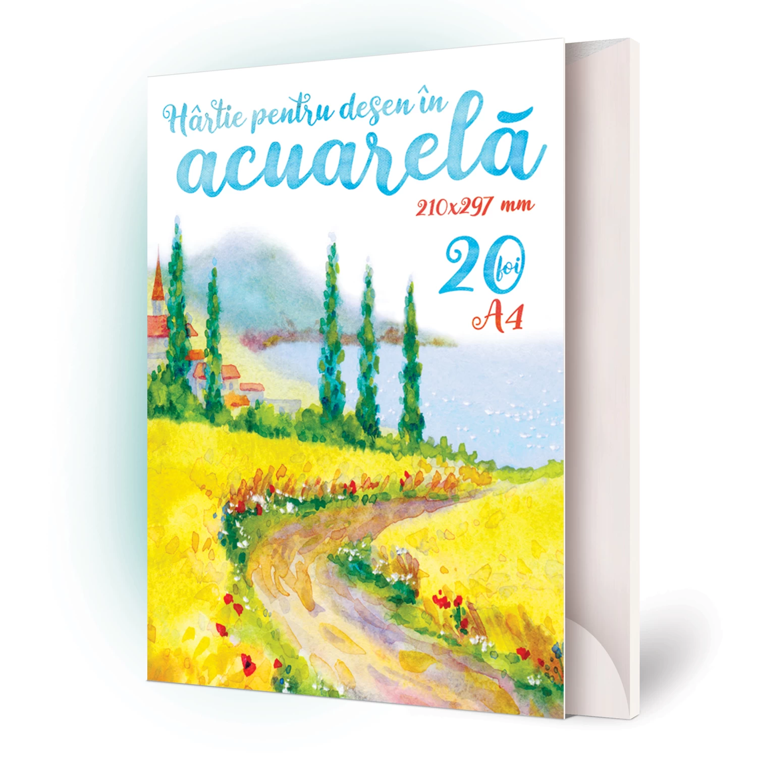 Mapă pentru desen A4 (acuarela/20foi)