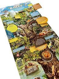 Плакат с окошками. Секреты леса