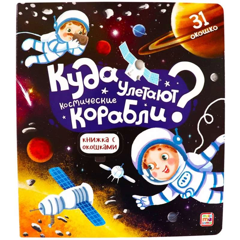 Книжка с окошками. Куда улетают космические корабли 11.03.2022