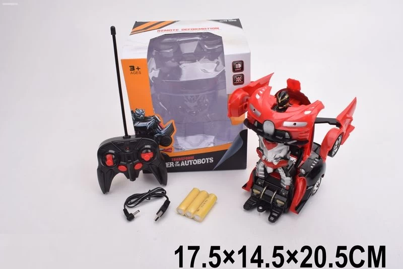 Robot transformer cu R/C cu încarcator