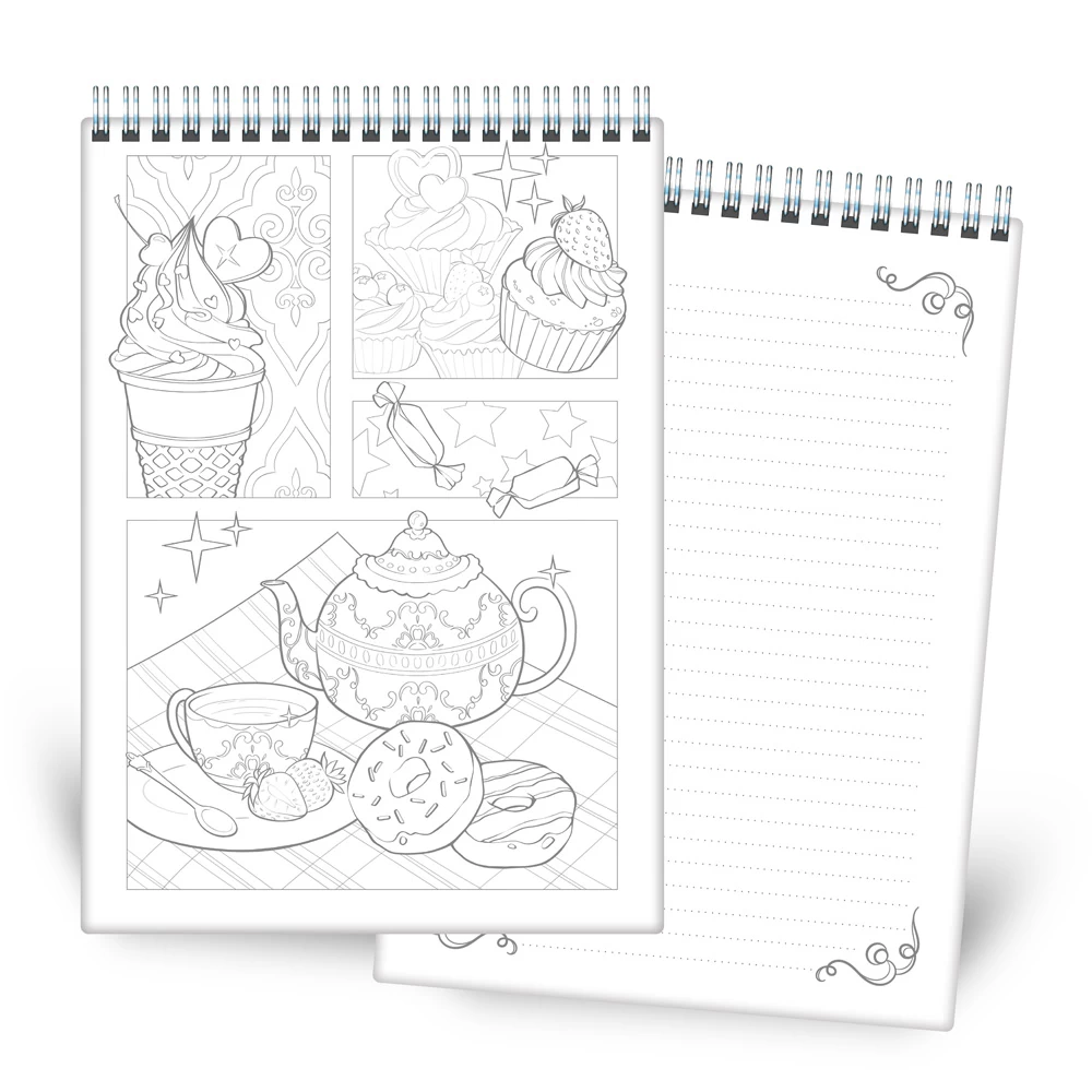 Anti-stress. Coloring book. Relax