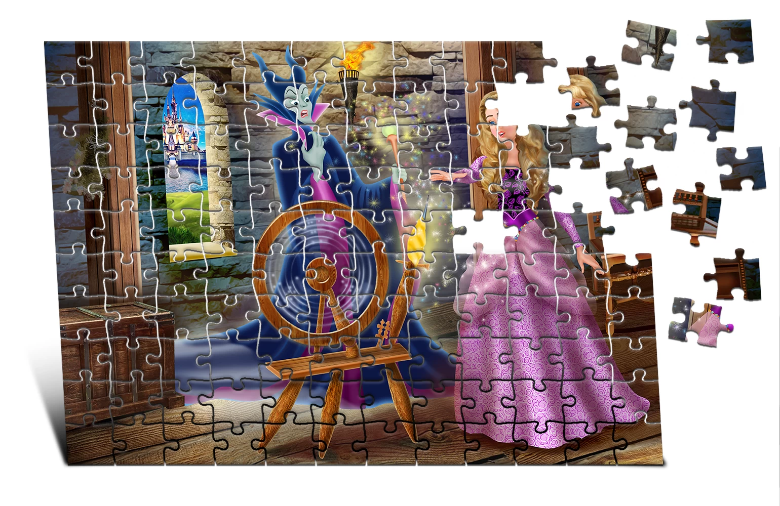 Puzzle Frumoasa Adormită 120ps.