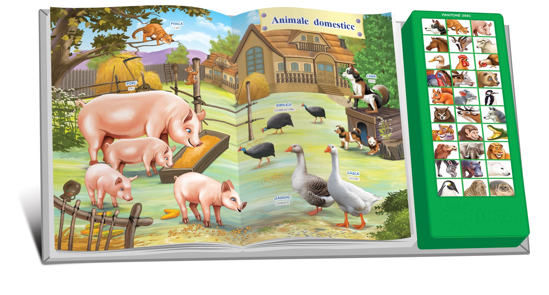 Carte cu sunete. Animale