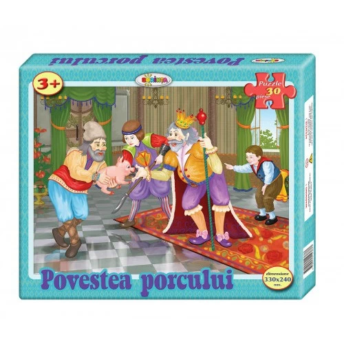 Puzzle Povestea porcului 30ps.