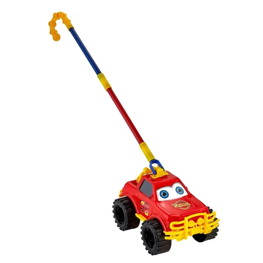 Jucarie de impins zornaitoare Jeep 70cm