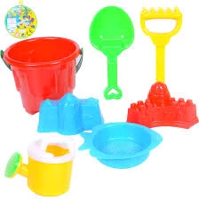 Galeata Mare + Stropitoare cu Accesorii pu Nisip