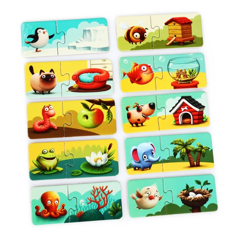 Puzzle "Casa mea"(20piese)