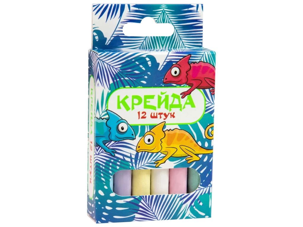 Cretă Mică Rotundă 12 buc.