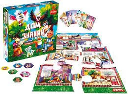Joc educativ de masă.  Дом знаний