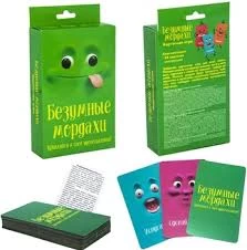 Joc educativ de masă. Безумные мордахи