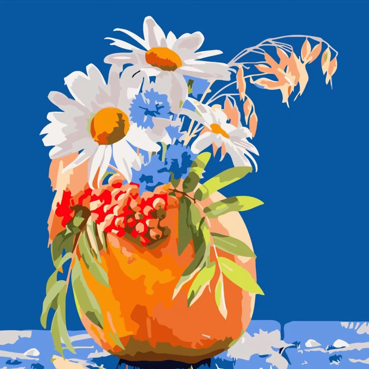 Mozaica cu Diamante 18x18 cm "Nature Morte de Toamna"